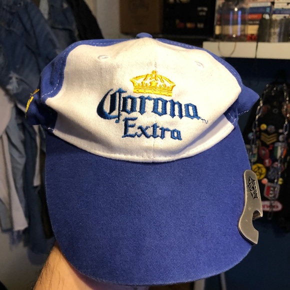 NOVELTY CORONA DAT HAT WITH BUILT IN BOTTLE OPENER - Picture 2 of 5